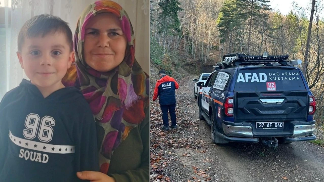 Bozkurt’ta Kayıp Anne ve Oğlundan Acı Haber