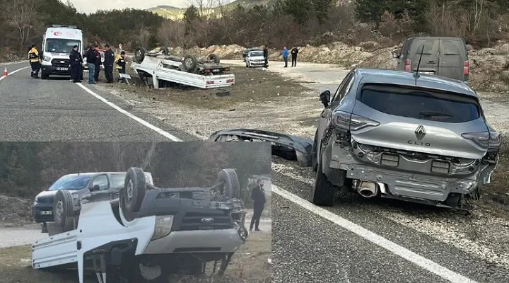 İhsangazi yolunda feci kaza: 1 ölü, 1 yaralı