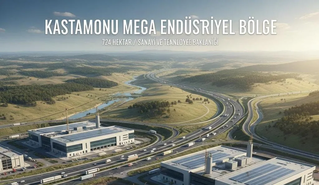 Kastamonu’ya dev sanayi hamlesi: 724 hektarlık alan yatırıma açılıyor