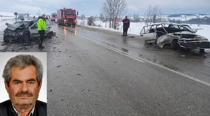 Seydiler-Ağlı Karayolunda feci kaza: 1 ölü, 2 yaralı