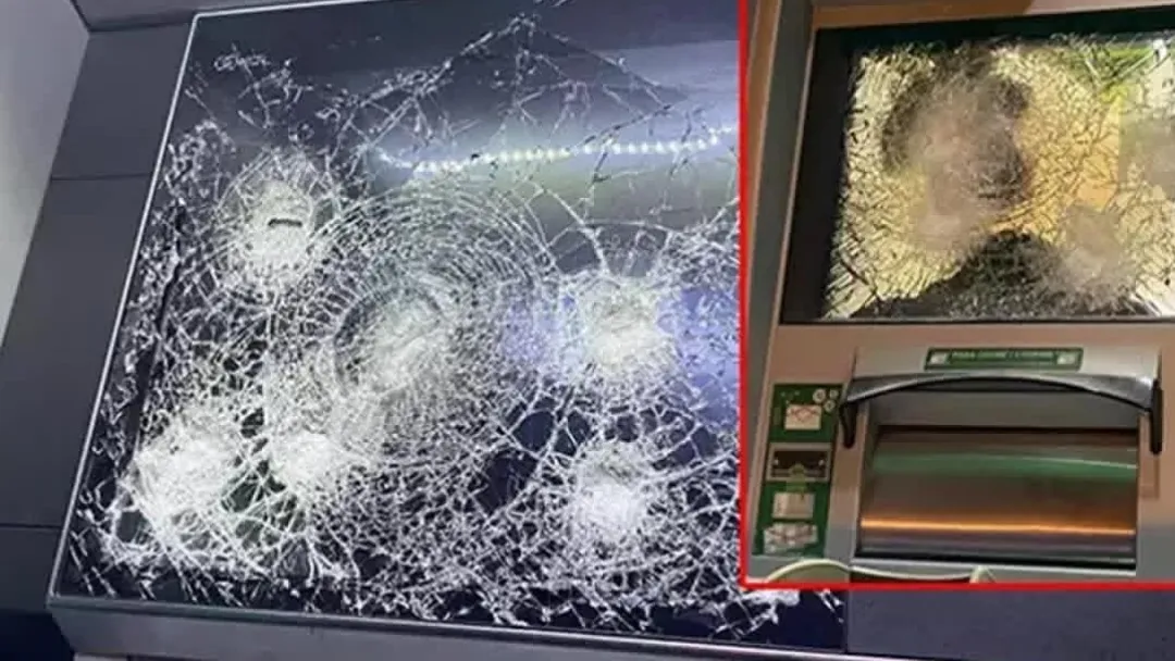 Kastamonu’da ATM’ye balyozlu saldırı!