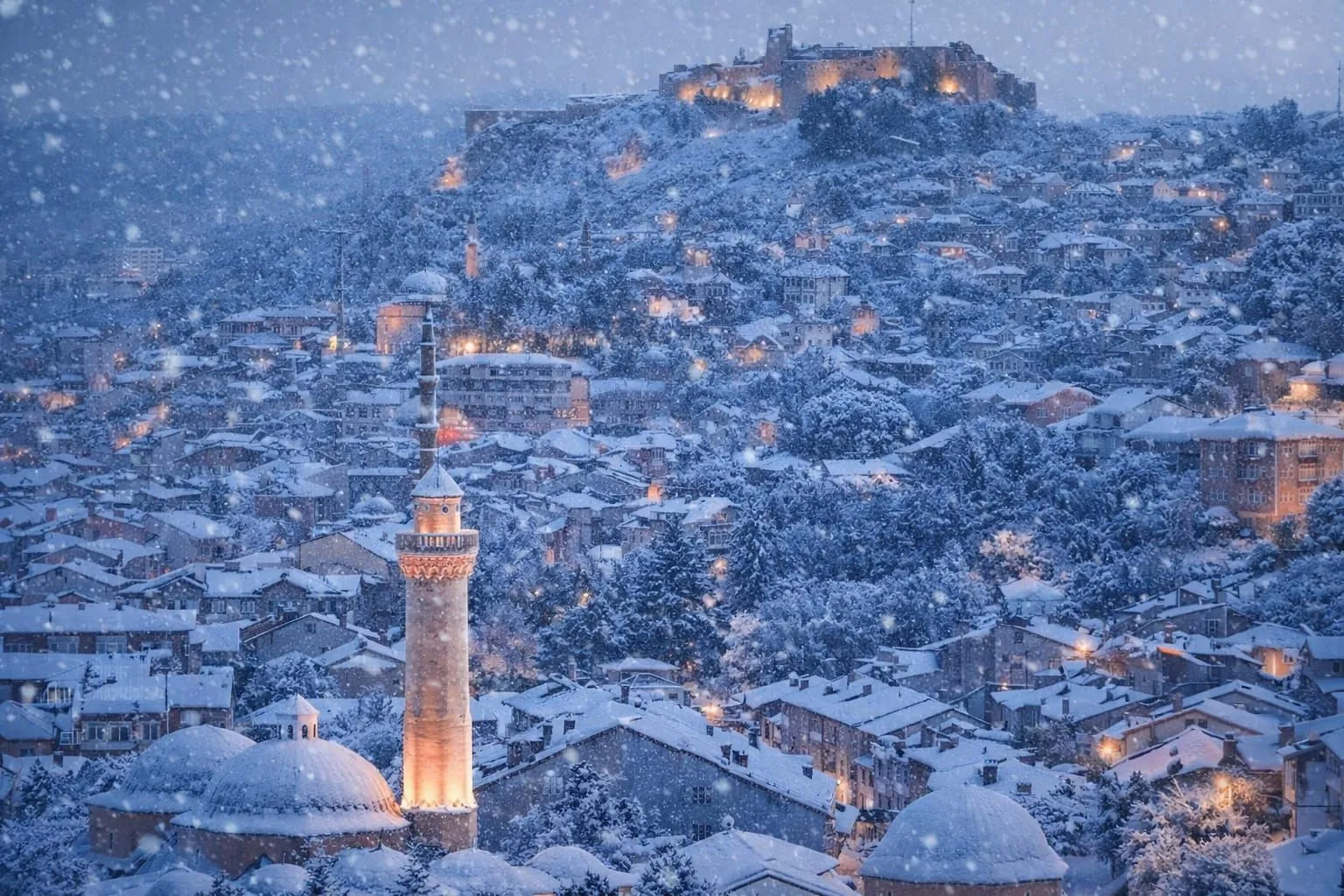 Kastamonu’da Kar ve Soğuk Hava Alarmı