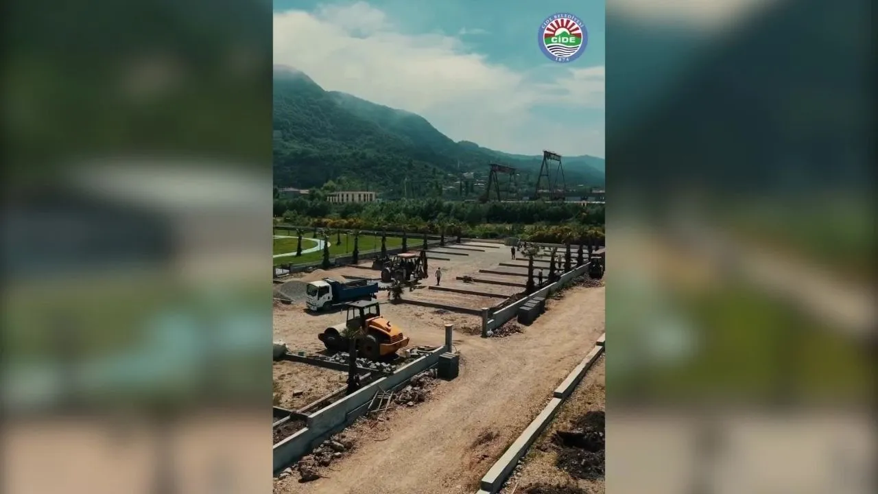 Cide’de Turizm Hamlesi: Karavan Park Projesi’nde Çalışmalar Tam Gaz