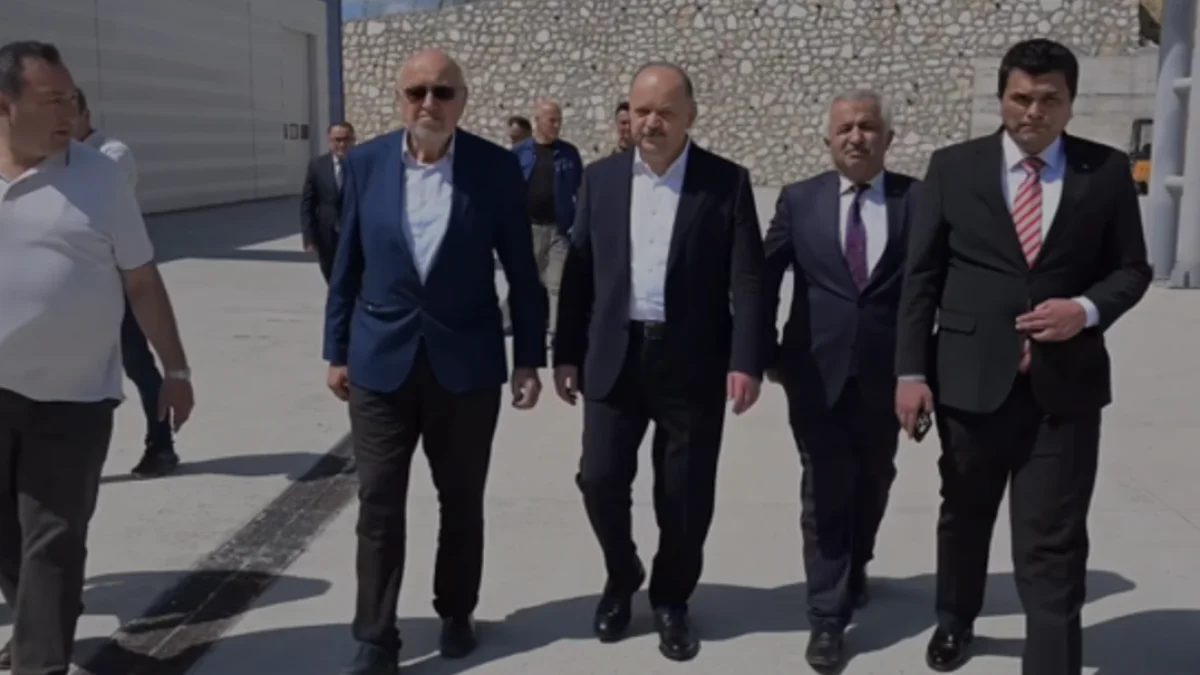 Vali Meftun Dallı Seydiler Organize Sanayi Bölgesindeki yeni tesisi inceledi
