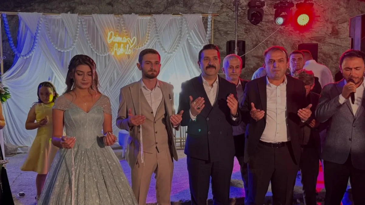 Hanönü Belediye Başkanı Metin Yamalı’nın kızının nişan töreni