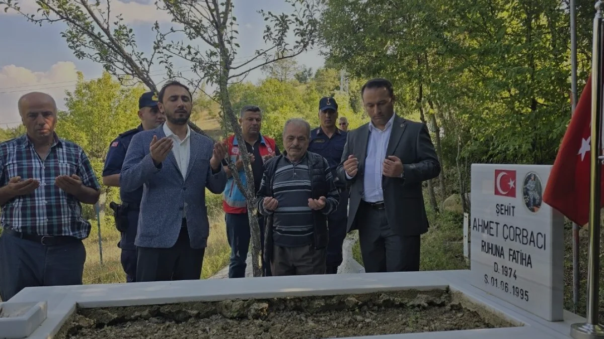 Hanönü Kaymakamı Alper Uslu’dan Şehit Ailesine Ziyaret