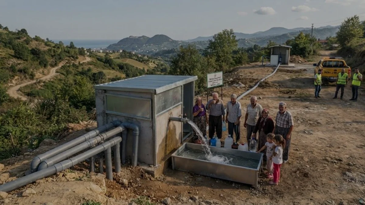İnebolu Yakaboyu Mahallesi’nin Uzun Süredir Beklediği Su Sorunu Bitti