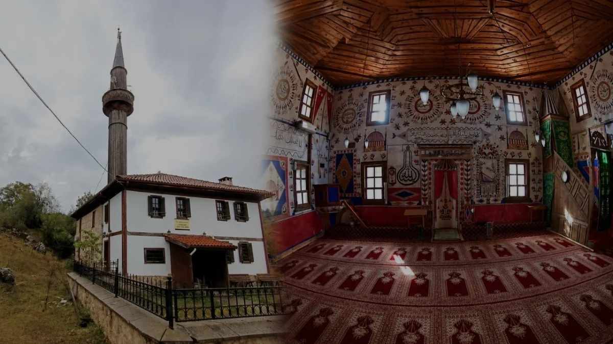 Pınarbaşı Aşağı Tekke Camii 700 Yıllık Mimari Mirasını Koruyor