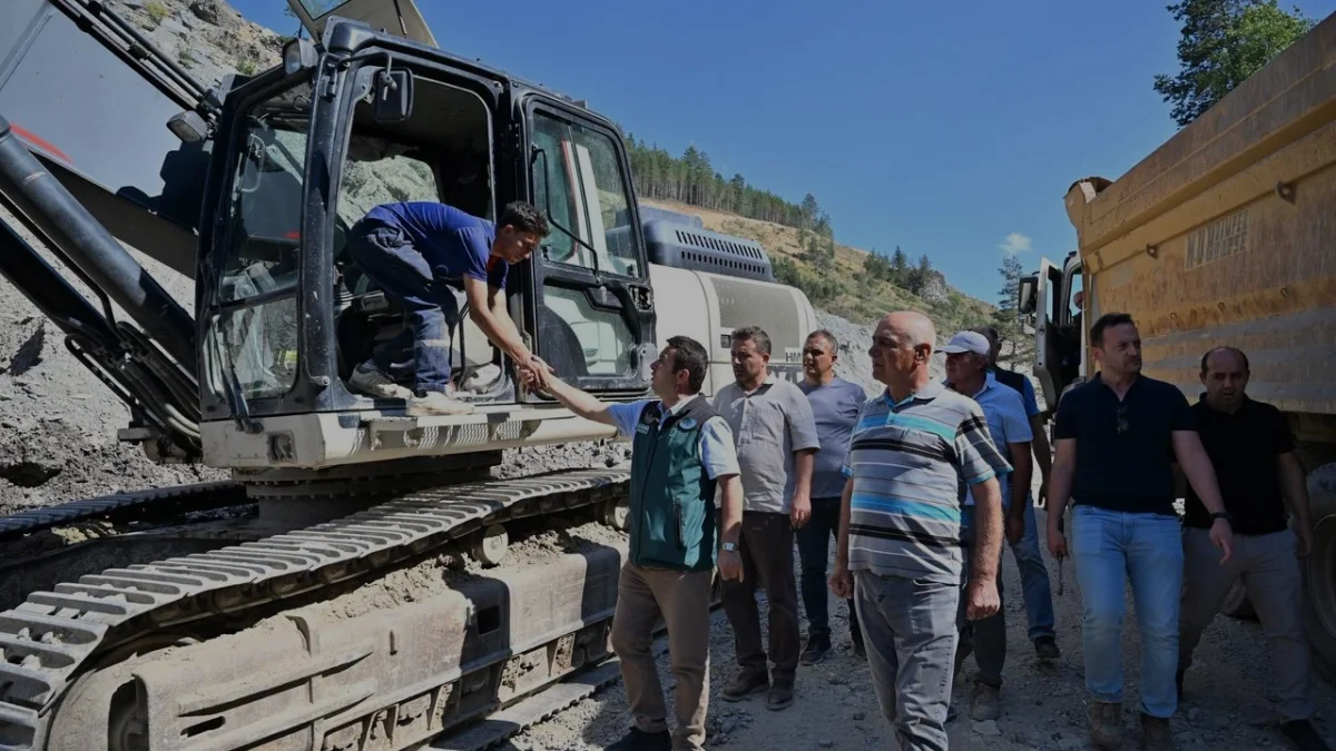 Tosya Çukurhan Göleti İnşaatı’nda Denetim