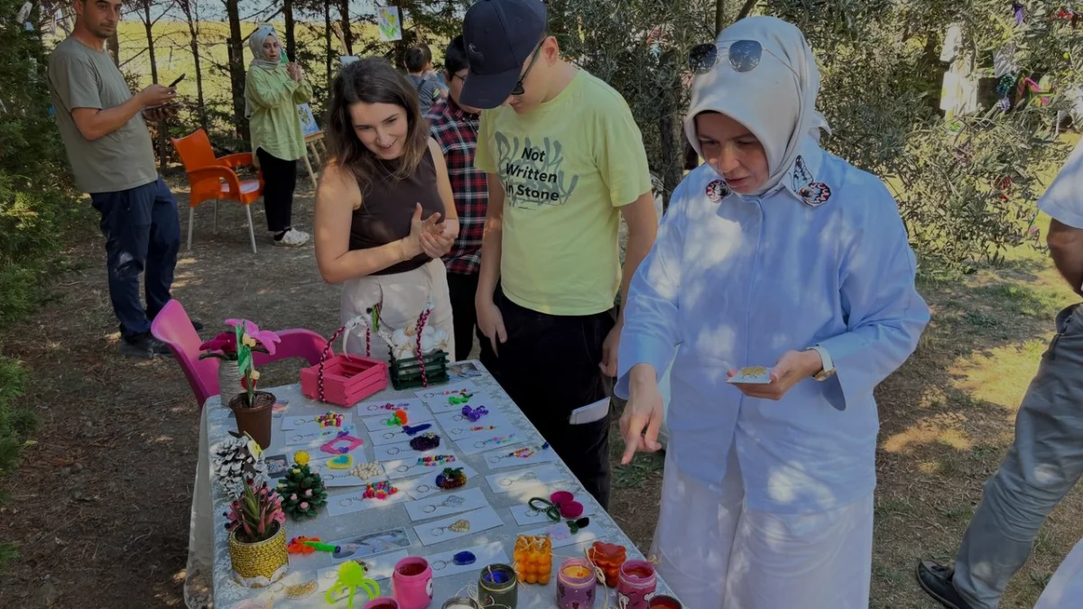 Abana Belediyesi özel bireylerin el emeği eserlerini sergiledi