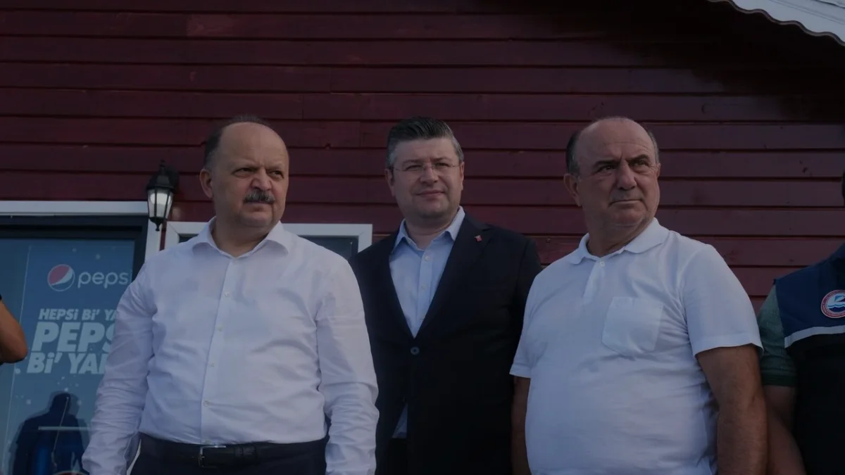 İnebolu Kel Seymen Seyir Terası protokolün katılımıyla incelendi